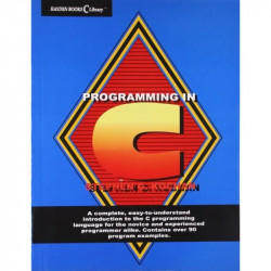 PROGRAMMING IN C (PB 2001) book by KOCHAN S.G - Back Cover