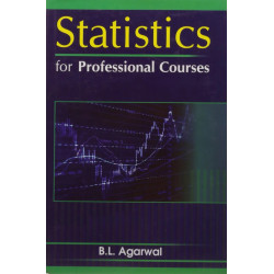 STATISTICS FOR PROFESSIONAL COURSE (HB 2011) book by AGARWAL
