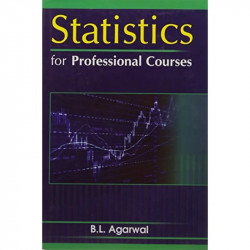 STATISTICS FOR PROFESSIONAL COURSE (HB 2011) book by AGARWAL - Back Cover