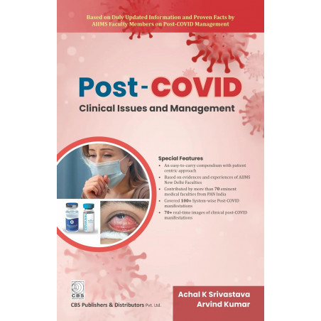 POST COVID CLINICAL ISSUES AND MANAGEMENT (PB 2022) book by SRIVASTAVA A K