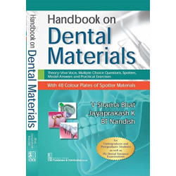 HANDBOOK ON DENTAL MATERIALS (PB 2017) book by V SHAMA BHAT
