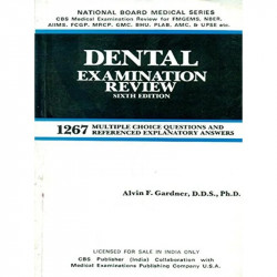 DENTAL EXAMINATION REVIEW, 6E book by GARDNER A.F.