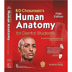 BD CHAURASIAS HUMAN ANATOMY FOR DENTAL STUDENTS 5ED (PB 2026) book by Krishna Garg - Additional Image 4