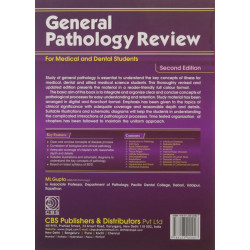 GENERAL PATHOLOGY REVIEW FOR MEDICAL AND DENTAL STUDENTS 2ED (PB 2012) book by GUPTA - Additional Image 3