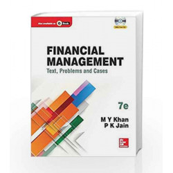 Financial Management by M.Y. Khan Book-9789339213053