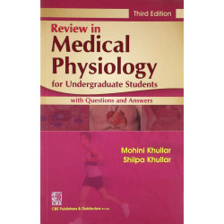Review In Medical Physiology For Undergraduate Students 3Ed (Pb 2013) book by KHULLAR M.