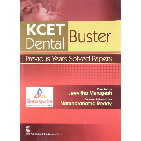 Kcet Dental Buster -Previous Years Solved Papers (Pb-2014) book by MURUGESH