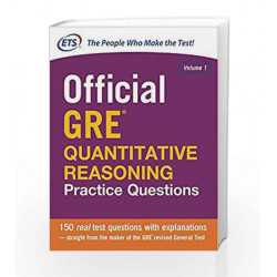 Official Gre Quantitative Reasoning Practice Questions (Old Edition) by ETS Book-9789339217976