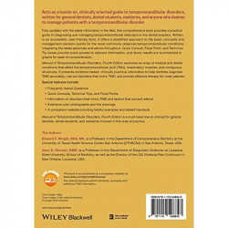 Manual of Temporomandibular Disorders book by Edward F. Wright, Gary D. Klasser - Additional Image 4