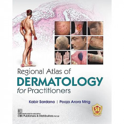 Regional Atlas of Dermatology for Practioners book by Kabir Sardana - Back Cover