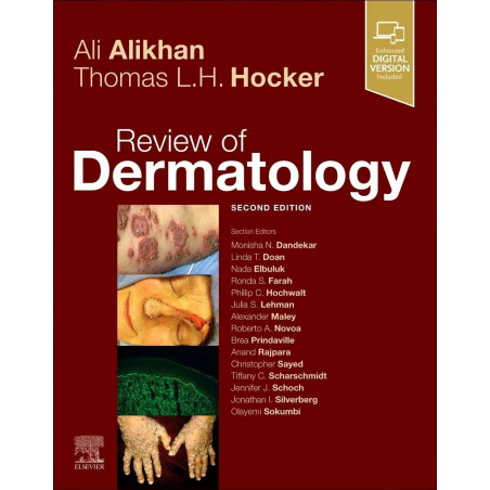 REVIEW OF DERMATOLOGY WITH ACCESS CODE 2ED (PB 2024) book by ALIKHAN A.