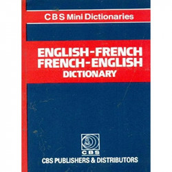 Mini English-French-French-English Dictionary book by CBS