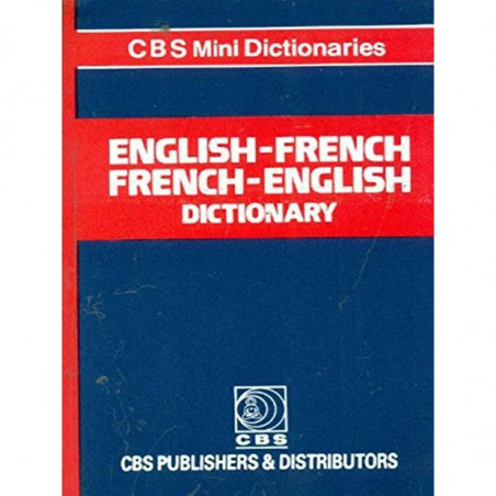 Mini English-French-French-English Dictionary book by CBS