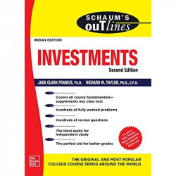 Schaum's Outline Of Investments | Second Edition book by Jack Clark Francis, Richard W. Taylor - Back Cover