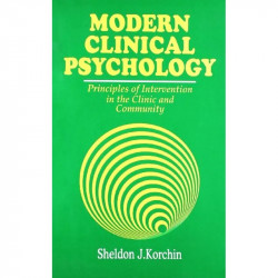 Modern Clinical Psychology (Pb 2004) book by KORCHIN - Back Cover
