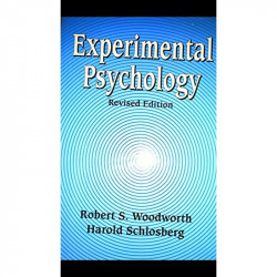 EXPERIMENTAL PSYCHOLOGY book by Woodworth - Back Cover