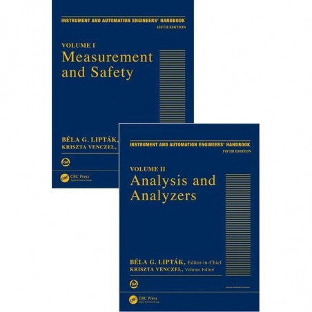 INSTRUMENT AND AUTOMATION ENGINEERS HANDBOOK 2 VOL SET 5ED (HB 2017) book by Bela G. Liptak, Kriszta Venczel