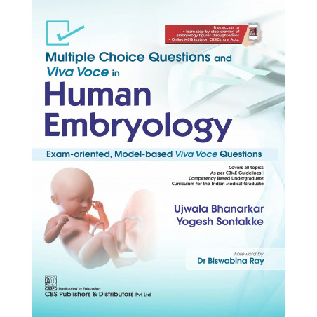Multiple Choice Questions and Viva Voce in Human Embryology book by Ujwala Bhanarkar, Yogesh Ashok Sontakke