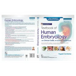 Textbook of Human Embryology , with Clinical Cases, 3D Illustrations and Flowcharts 3/e | As per the latest NMC Guidelines |… -