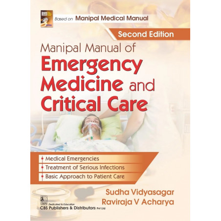 Manipal Manual Of Emergency Medicine And Critical Care 2Ed (Pb 2025) book by Sudha Vidyasagar, Raviraja V Acharya