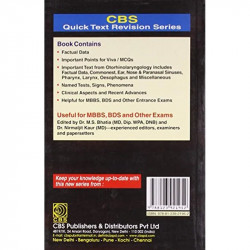 OTORHINOLARYNGOLOGY FOR MBBS, BDS & OTHER EXAMS, 2E(QUICK TEXT REVISION SERIES) book by BHATIA M. S - Additional Image 4