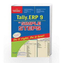 Tally .ERP 9 in Simple Steps by Kogent Learning Solutions Inc. Book-9789350040539