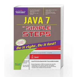 Java 7 in Simple Steps by Kogent Learning Solutions Inc. Book-9789350042625