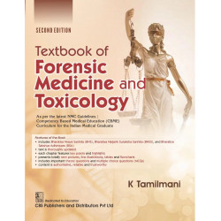 Textbook of Forensic Medicine and Toxicology, 2/e (PB 2026) book by K Tamilmani