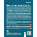 LEGAL ISSUES IN MEDICAL PRACTICE, 2/E, VOLUMES 1 AND 2 SET - 2025 book by Mahesh Baldwa, Namita Padvi - Back Cover