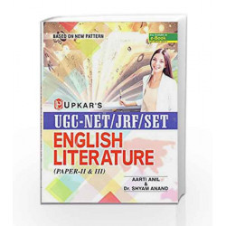 UGC NET/JRF/SET English Literature: Paper - II & III by Aarti Anil Book-9789350133279