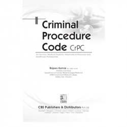 CRIMINAL PROCEDURE CODE CRPC (PB 2024) CBS MEDICOLEGAL SERIES book by Rajeev Kumar - Additional Image 6