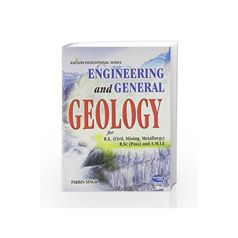 Engineering and General Geology by Parbin Singh Book-9789350142677