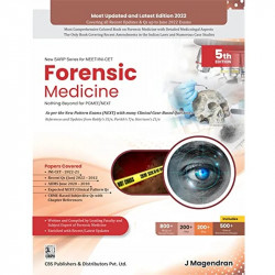 New Sarp Series For Neet/Ini Cet Forensic Medicine Nothing Beyond For Pgmee 5Ed (Pb 2022) book by MAGENDRAN J - Back Cover