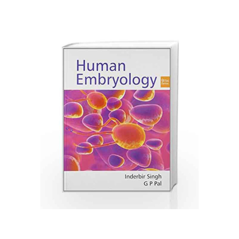 Human Embryology by Inderbir Singh Book-9789350591222