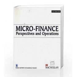Micro-Finance Perspectives and Operations 2/e by Indian Institute of Banking & Finance Book-9789350595220