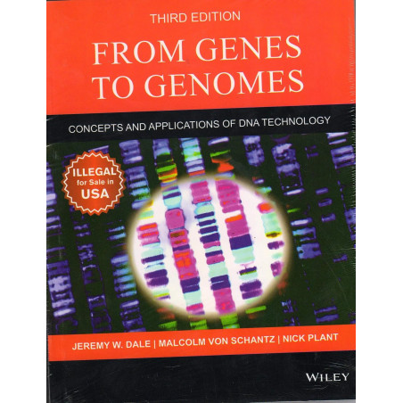 From Genes To Genomes Concepts And Applications Of Dna Technology 3Ed (Pb 2019) book by DALE J.W.