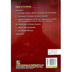 Economic Geology Economic Mineral Deposits 2Ed (Pb 2025) (Earth Sciences) book by PRASAD U - Back Cover