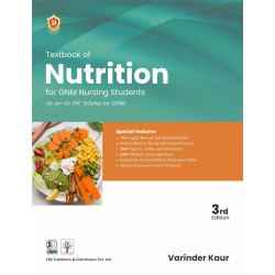 TEXTBOOK OF NUTRITION FOR GNM NURSING STUDENTS AS PER THE INC SYLLABUS FOR GNM 3ED (PB 2025) book by Varinder Kaur
