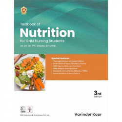 TEXTBOOK OF NUTRITION FOR GNM NURSING STUDENTS AS PER THE INC SYLLABUS FOR GNM 3ED (PB 2025) book by Varinder Kaur - Back Cover