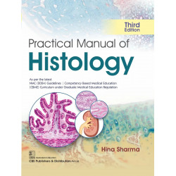 PRACTICAL MANUAL OF HISTOLOGY 3ED (PB 2026) book by Hina Sharma