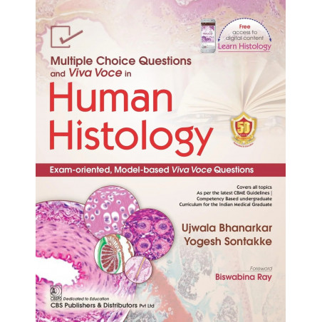 Multiple Choice Questions and Viva Voce in Human Histology [Pb 2024] Ujwala Bhanarkar and Yogesh Sontakke book by BHANARKAR U
