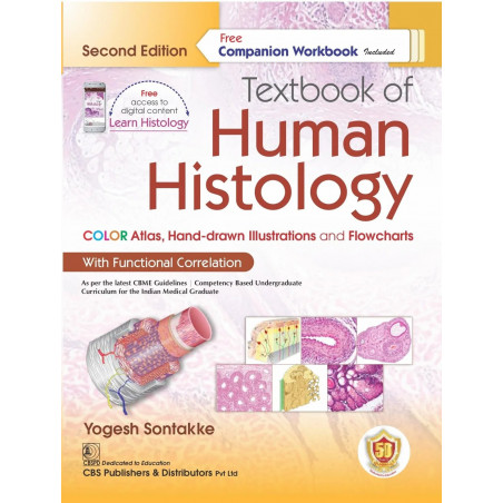 Textbook of Human Histology, Free Companion Workbook Included 2/ed [Paperback] Yogesh Sontakke book by SONTAKKE Y