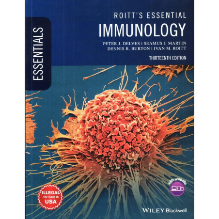 ROITTS ESSENTIAL IMMUNOLOGY 13ED (PB 2026) book by DELVES P. J