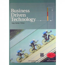 Business driven tech book by Stephen Haag - Back Cover