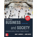 Business And Society Stakeholders Ethics Public Policy 14Ed (Pb 2018) book by Anne Lawrence, James Weber