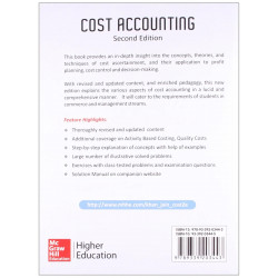 Cost Accounting book by M.Y. Khan, P.K. Jain - Additional Image 3