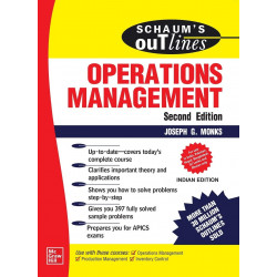 SCHAUM'S OUTLINE OF OPERATIONS MANAGEMENT, 2ND EDITION book by Joseph G. Monks