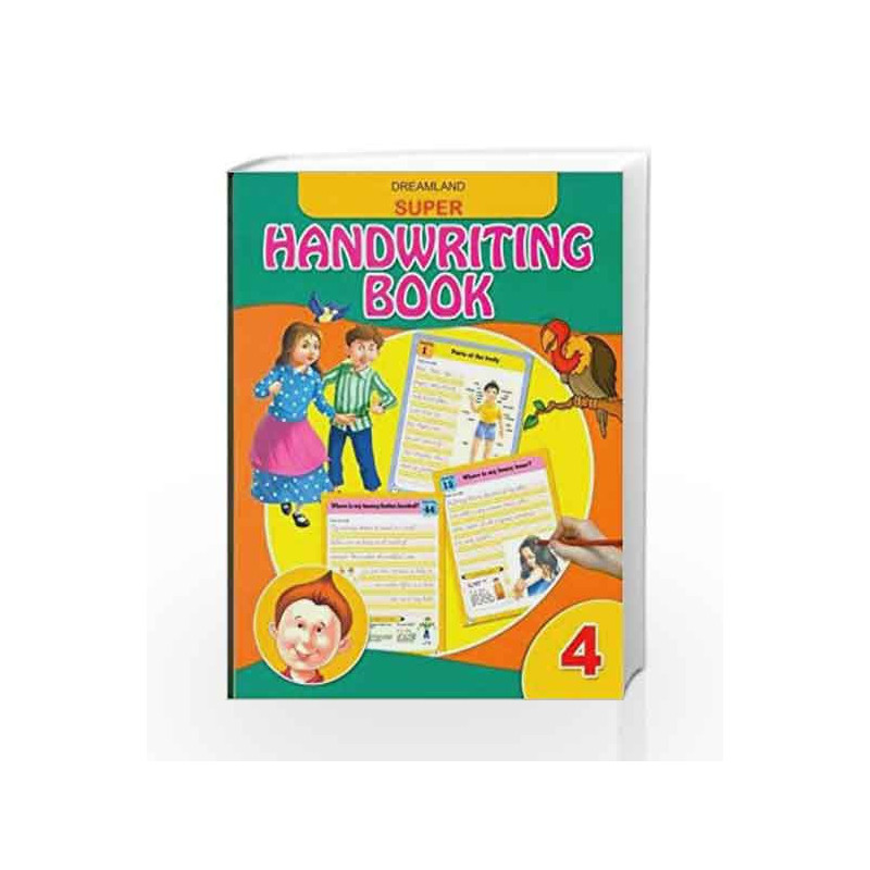 Super Hand Writing Book - Part 4 by Dreamland Publications Book-9789350892305