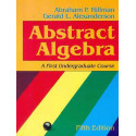 ABSTRACT ALGEBRA A FIRST UNDERGRADUATE COURSE 5ED (PB 2015) book by HILLMAN A.P.