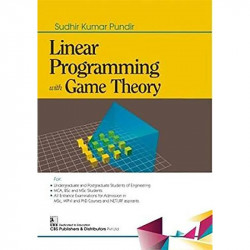 LINEAR PROGRAMMING WITH GAME THEORY (PB 2023) book by PUNDIR S.K. - Back Cover